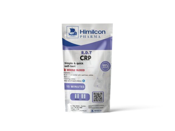CRP RAPID TEST (25 Test Per Box) , HIMILCON PHARMA