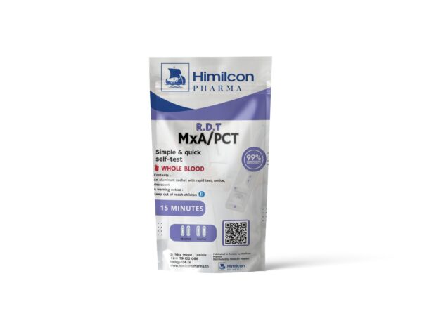 MxA / PCT  Rapid Test Combo 3 Line , (25 Tests Per Box) , HIMILCON PHARMA