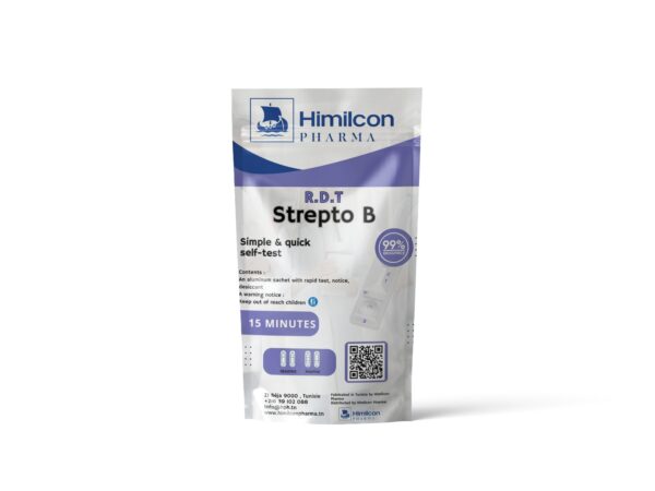 Strepto B rapid test ( 25 Tests Per Box ) , HIMILCON PHARMA
